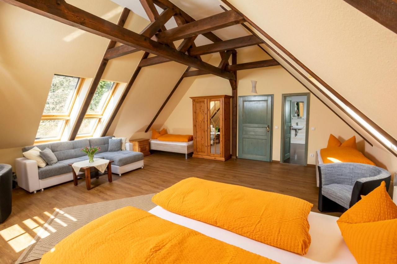 Pension Kraeutermuehlenhof Burg Burg  Exteriör bild